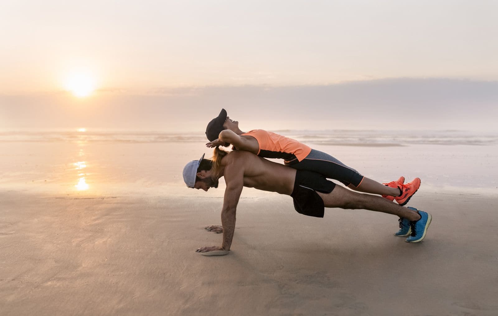 ejercicios para hacer en la playa